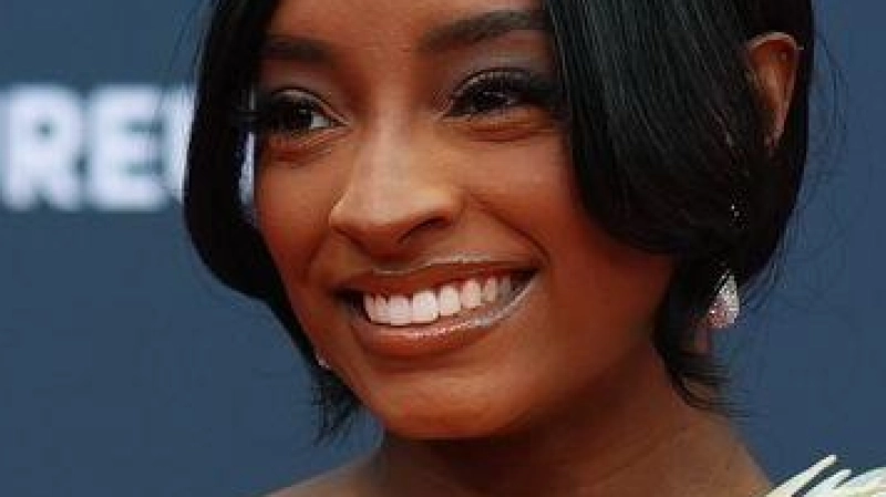 Turnerin Simone Biles hat von einem schwerwiegenden Notfall berichtet. (Archivbild) (Foto: Manu Fernandez/AP/dpa)