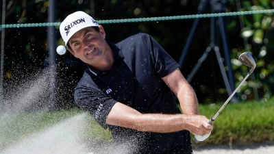 Keegan Bradley wird 2025 das Ryder-Cup-Team der USA als Kapitän anführen. (Foto: John Raoux/AP/dpa)