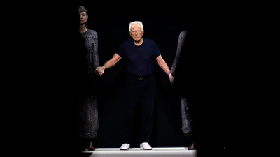 Giorgio Armani stattet Italiens Rekordmeister Juventus Turin nun mit Anzügen aus. (Archivbild) (Foto: Luca Bruno/AP/dpa)