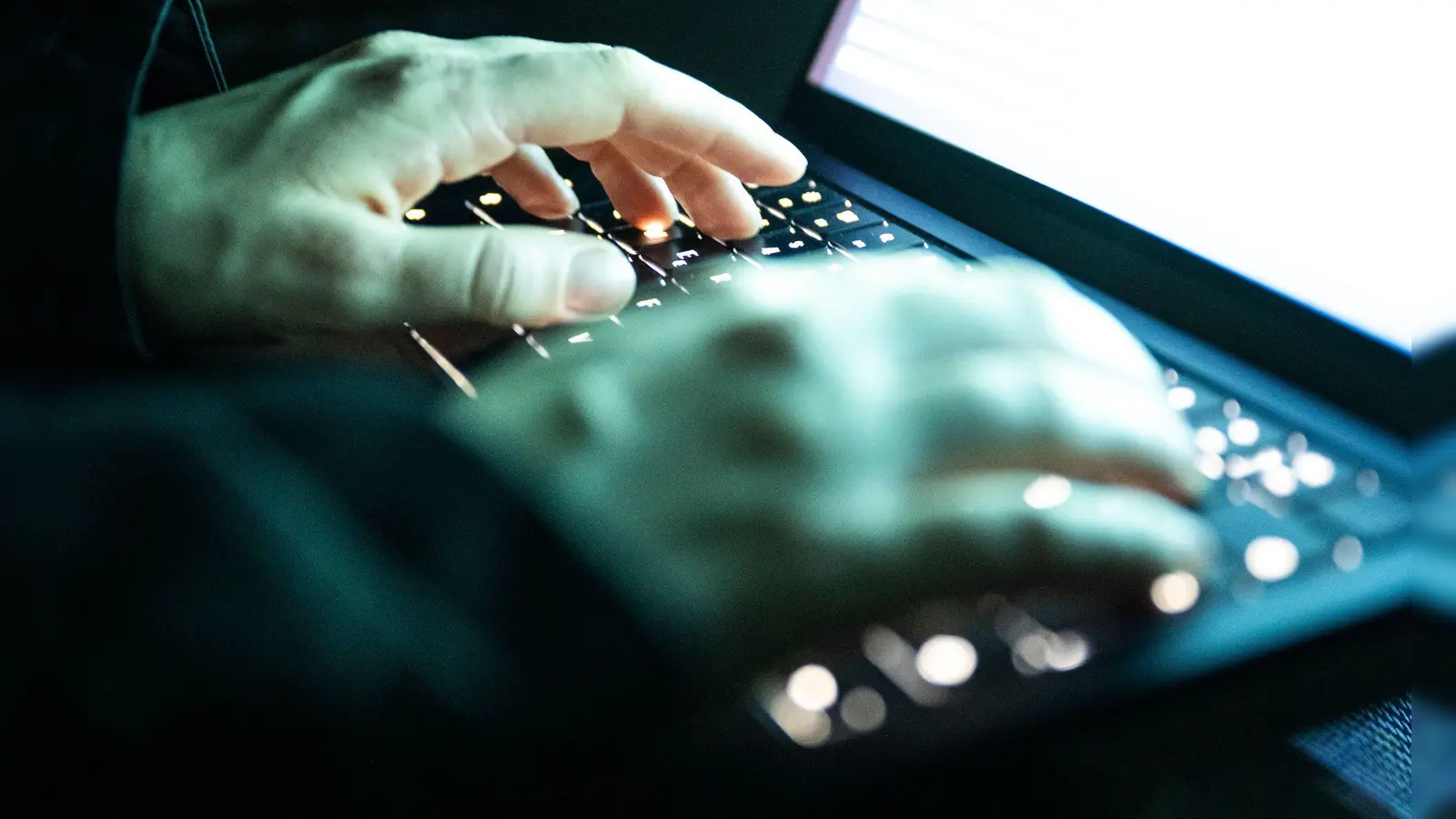 Ein Cyberangriff sorgte zeitweise für Störungen im Landratsamt Cham. (Symbolbild) (Foto: Philip Dulian/dpa)