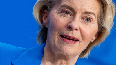 Kündigt die vorläufige Anwendung des neuen Abkommen an: Ursula von der Leyen, Präsidentin der EU-Kommission. (Archivbild) (Foto: Michael Kappeler/dpa)