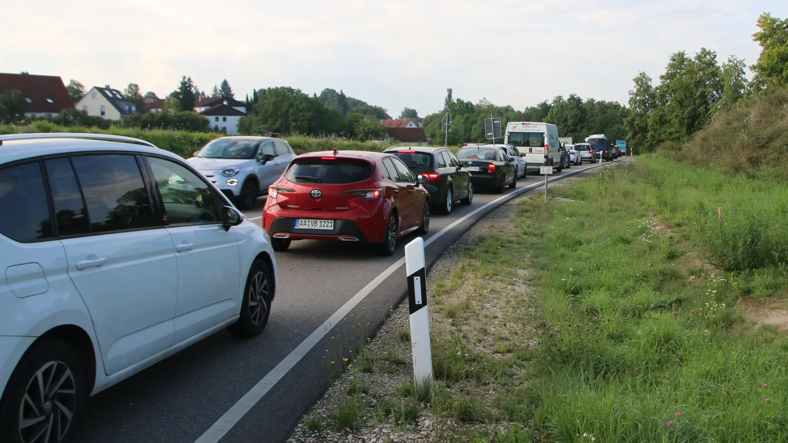 Mit Staus ist während der Anreisewelle zum Summer-Breeze-Festival zu rechnen. (Foto: Martina Haas)