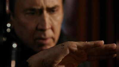 Szene aus der neuen Serie „Spider-Noir“ mit Nicolas Cage als Ben Reilly beziehungsweise Spiderman - die acht Folgen sind ab 27. Mai bei Prime Video im Programm. (Foto: Aaron Epstein/Prime Amazon Content Services LLC/dpa)