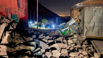 Ein schweres Erdbeben in Peru hat mehrere Todesopfer gefordert. (Foto: Jhefry Sedano/AP/dpa)