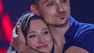 Es ist zum zweiten Mal vorbei: Bianca Heinicke muss „Let's Dance“ verlassen. (Foto: Rolf Vennenbernd/dpa)