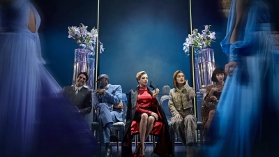 Der Kinoerfolg „Der Teufel trägt Prada“ soll ein Musical-Hit in Deutschland werden. (Foto: Matt Crockett/West End Produktion/dpa)