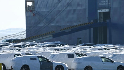 Trumps Zölle fordern deutsche Autobauer heraus. (Foto: Lars Penning/dpa)