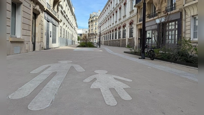 In Paris könnte es bald deutlich mehr von solchen Fußgehzonen geben. (Foto: Rachel Boßmeyer/dpa)