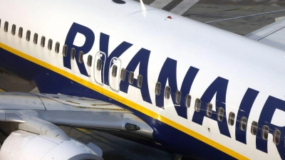 Bei Ryanairs Attacke geht es auch um einen Streit um eine Deckelung des Luftverkehrs am Flughafen in Dublin. (Foto: Thomas Banneyer/dpa)