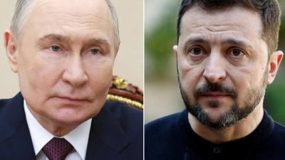 Knapp eineinhalb Tage sollen die Waffen ruhen, hieß es aus dem Kreml. Kiew hatte zuletzt mehrfach eine Oster-Waffenruhe vorgeschlagen. (Archivbild) (Foto: Gavriil Grigorov/Pool Sputnik Kremlin via AP/Stephanie Lecocq/Pool Reuters/dpa/dpa)