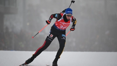 Franziska Preuß war in Oberhof beste Deutsche. (Foto: Hendrik Schmidt/dpa)