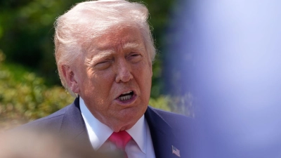 US-Präsident Trump sieht die USA in einer starken Verhandlungsposition. (Archivbild) (Foto: Jen Golbeck/FR172329 AP/AP/dpa)