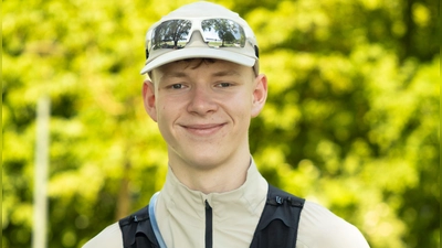 Der Uffenheimer Gabriel Hutzler hat sich selbst ein Ziel gesetzt: Er will es schaffen, in 24 Stunden 100 Kilometer zu laufen – und sich nebenbei selbst besser kennenlernen. (Foto: Silas Hutzler)