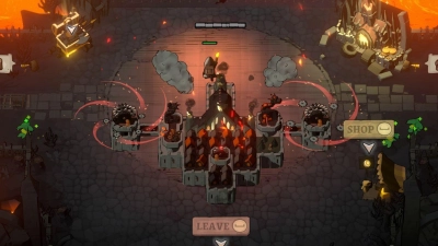 Diese Stadt muss verteidigt werden. Und diese Stadt rollt immerzu. (Foto: Raw Fury/dpa-tmn)