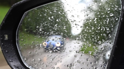 Der Deutsche Wetterdienst erwartet Regen und Gewitter im Freistaat. (Symbolbild)  (Foto: Bernd Weißbrod/dpa)