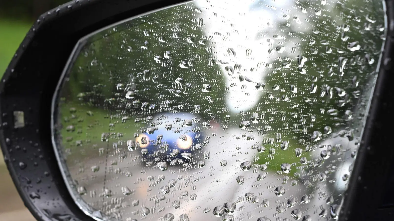 Der Deutsche Wetterdienst erwartet Regen und Gewitter im Freistaat. (Symbolbild)  (Foto: Bernd Weißbrod/dpa)