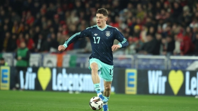 Ein Zauberer am Ball: Florian Wirtz.  (Foto: Christian Charisius/dpa)