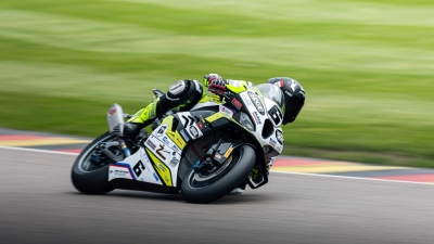 Marco Fetz auf dem Sachsenring. (Foto: Tim Fritzsch)