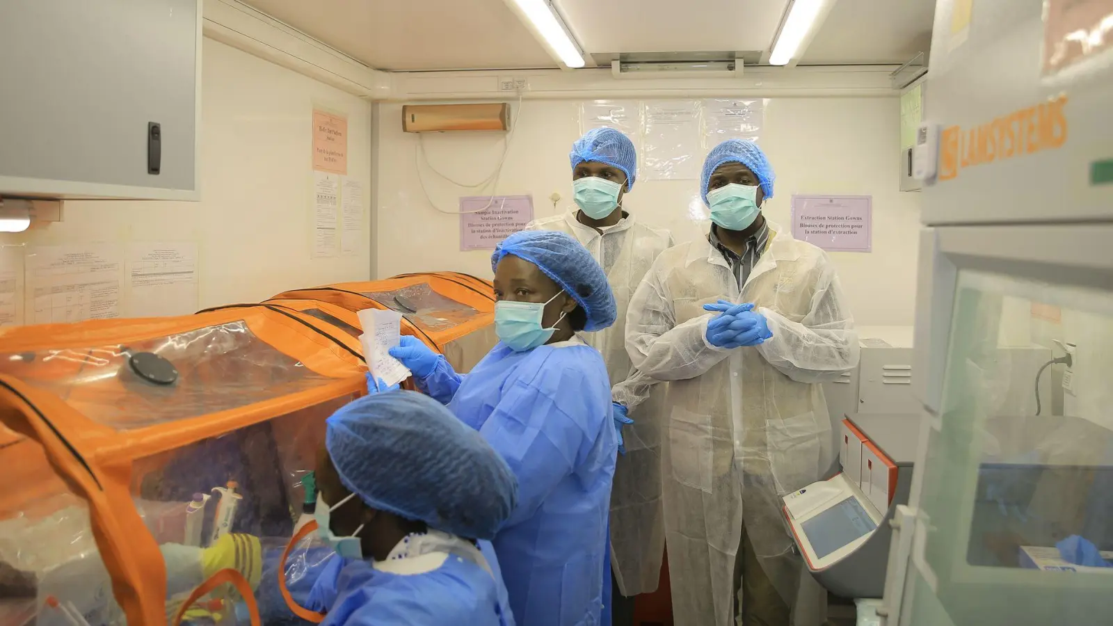 Das Bundibugyo-Virus grassiert seit Monaten in der Demokratischen Republik Kongo. (Archivbild) (Foto: Sebastien Kitsa Musayi/AP/dpa)