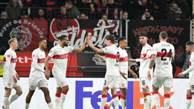 Erstmals seit April 2018 gewinnt der VfB Stuttgart wieder gegen Leverkusen (Foto: Federico Gambarini/dpa)