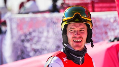 Linus Straßer kam im Slalom mit 0,93 Sekunden Rückstand auf den Franzosen Clement Noel auf Rang sieben. (Foto: Michael Kappeler/dpa)