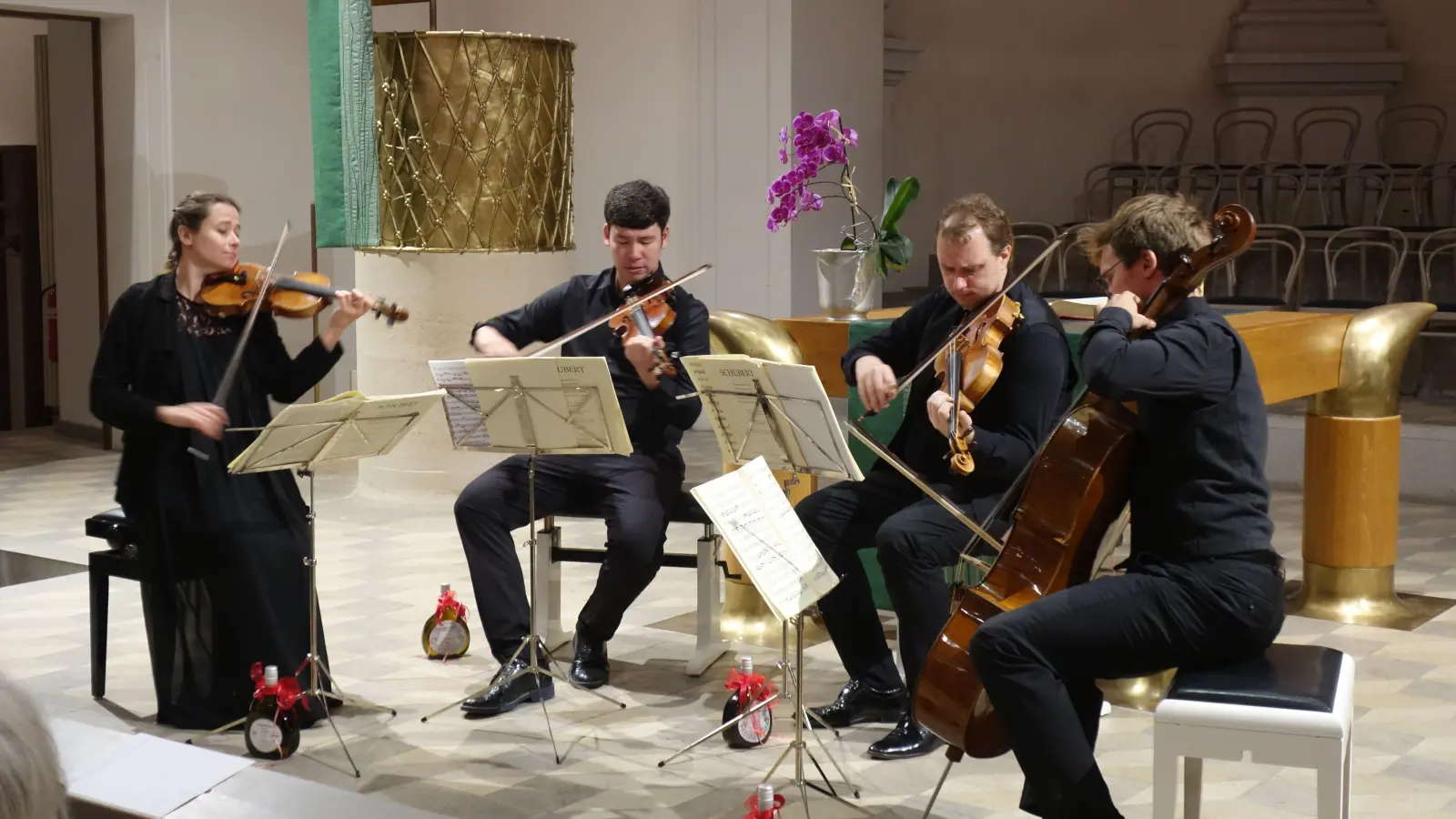 War zu Gast bei den Freunden der Kammermusik Uffenheim: das Eliot Quartett. (Foto: Marion Etienne)