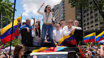 Machado musste im Sommer untertauchen. (Archivbild) (Foto: Ariana Cubillos/AP/dpa)