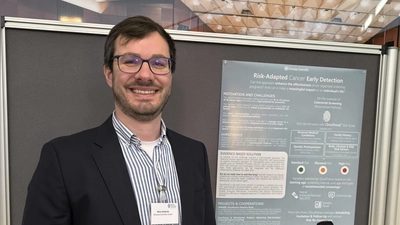 Nico Schürrle aus Haslach (Dürrwangen) hat ein Start-up gegründet, das sich mit Vorsorgeuntersuchungen befasst. Das Thema ist ihm eine Herzensangelegenheit. (Foto: Dr. Seval Beykan Schürrle)