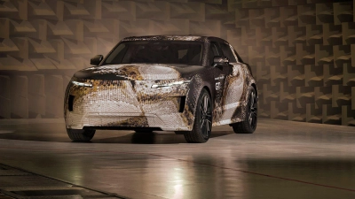 Der Range Rover GT wird 2027 im Luxussegment mit sechsstelligen Preisen erwartet. (Foto: Range Rover/dpa-tmn)