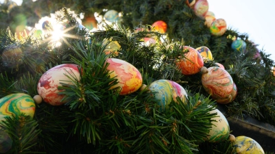Die Chancen auf viel Sonnenschein sind bundesweit wohl am Montag am höchsten.  (Foto: Sebastian Gollnow/dpa)
