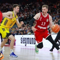 Bald in der NBA Europe? Alba gegen Bayern. (Archivbild) (Foto: Matthias Stickel/dpa)