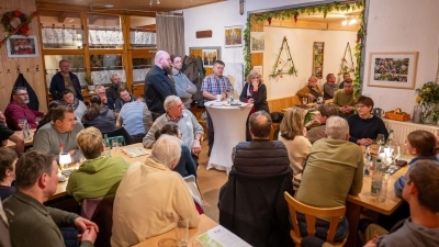 Volles Haus bei der Diskussion der drei Ippesheimer Bürgermeisterkandidaten in Bullenheim.  (Foto: Mirko Fryska)