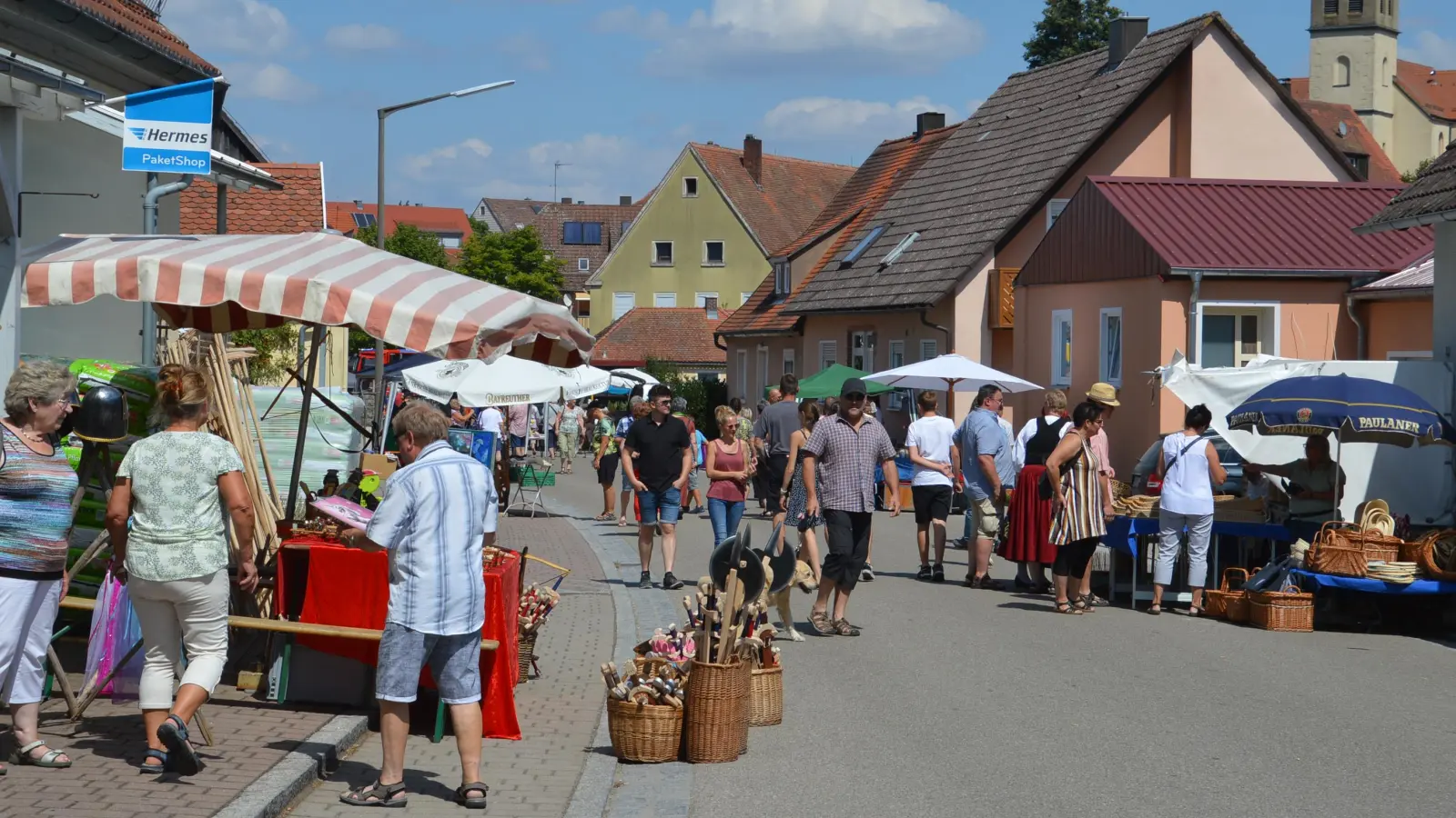 Dentlein lädt zum Marktfest – am 10. August. (Foto: Peter Tippl)