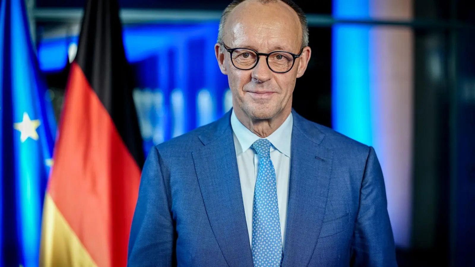 Der Kanzler wirbt in seiner Neujahrsansprache um Unterstützung für wichtige Vorhaben. (Foto: Kay Nietfeld/dpa-Pool/dpa)