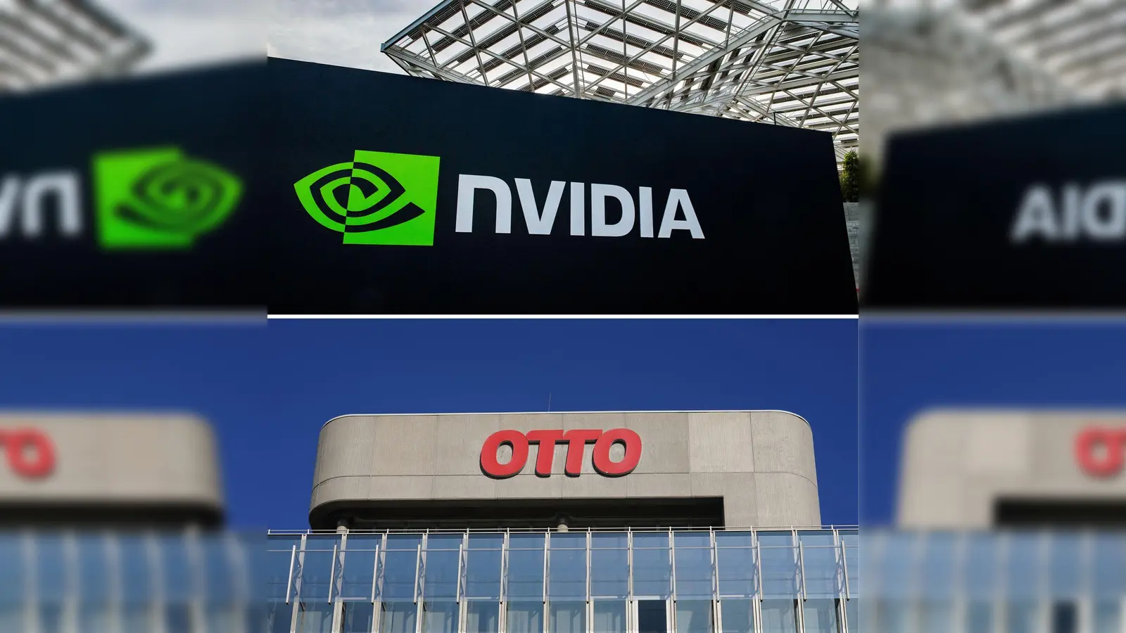Die Otto Group will mit Hilfe von Nvidia ihre Logistik beschleunigen. (Illustration) (Foto: Andrej Sokolow/dpa)