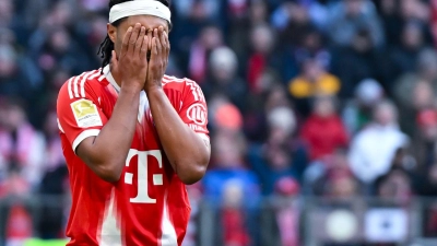 Die wichtigen Bayern-Spiele werden ohne Serge Gnabry stattfinden. (Archivbild) (Foto: Sven Hoppe/dpa)