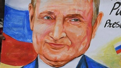 Putin besucht derzeit das langjährige Partnerland Indien. (Foto: Ashish Vaishnav/SOPA Images via ZUMA Press Wire/dpa)