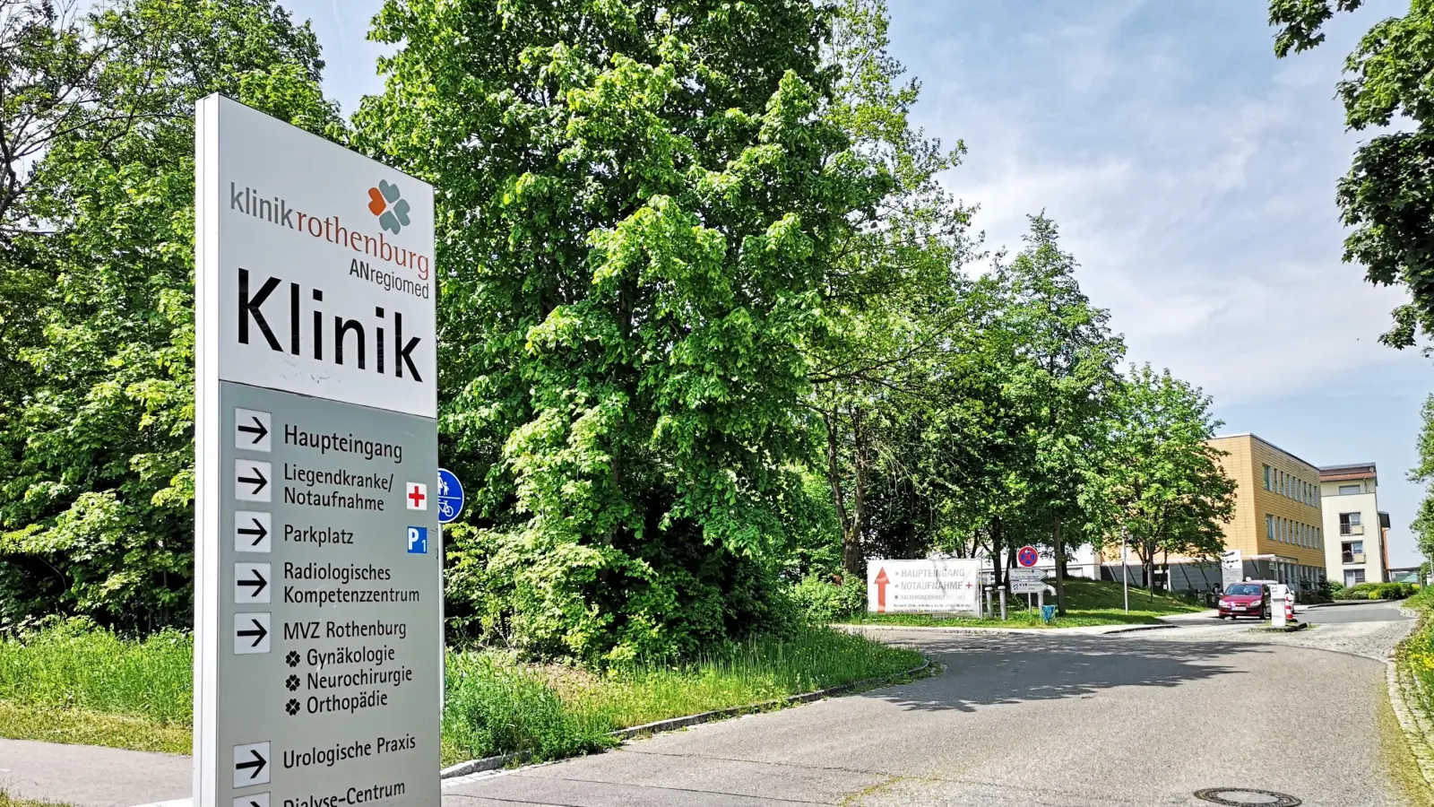 Die ANregiomed-Klinik Rothenburg steht vor einer unsicheren Zukunft. Nicht nur der Förderverein Mediroth befürchtet eine Verschlechterung der Gesundheitsversorgung für die Menschen in der Region. (Foto: Jürgen Binder)