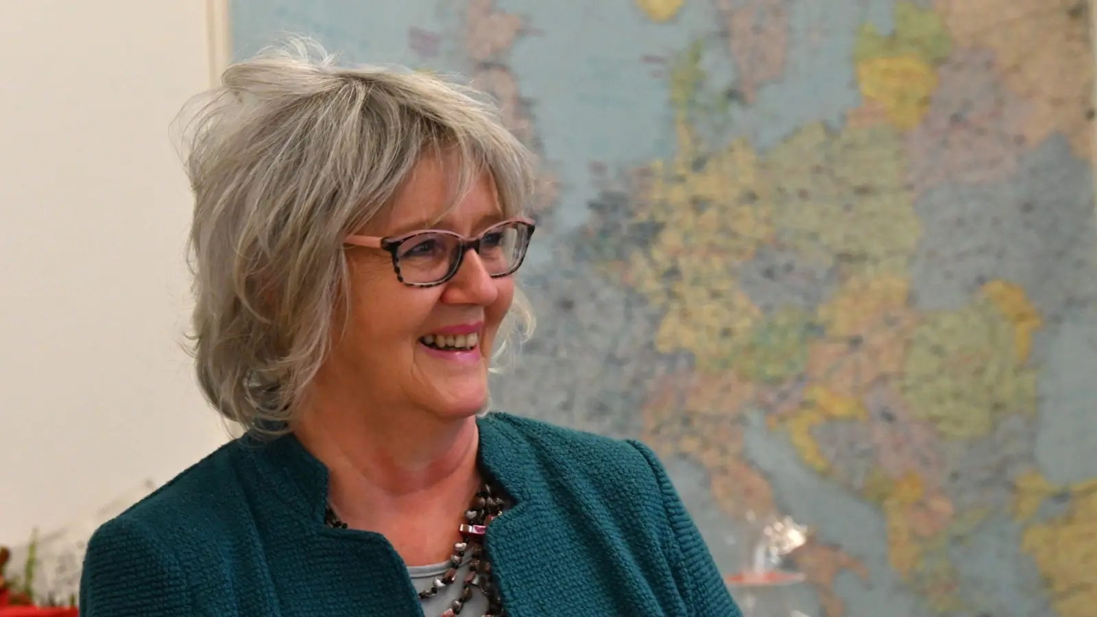 Bis zum letzten Tag hatte Ursula Ehrlinger viel Spaß in der Schule für die Kinder- und Jugendpsychiatrie am Bezirksklinikum Ansbach. (Foto: Manfred Blendinger)