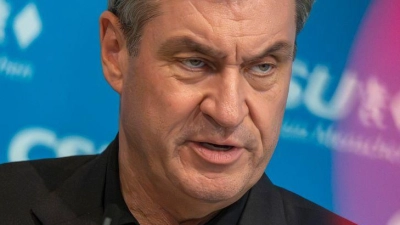 Seine Reise sei sein „Bekenntnis zu den Sudetendeutschen“, sagte CSU-Chef Söder. (Foto: Peter Kneffel/dpa)