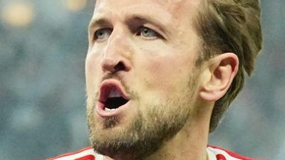 Harry Kane will mit dem FC Bayern die Champions League gewinnen. (Archivbild) (Foto: Michael Kappeler/dpa)