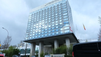 Die Verhandlungen finden in einem Genfer Hotel statt.  (Foto: Ma Ruxuan/XinHua/dpa)