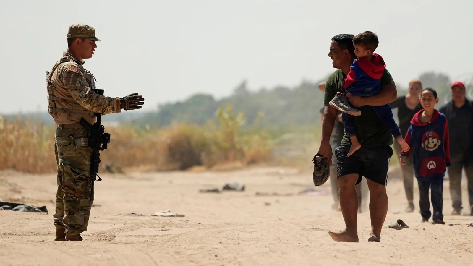 Schon im Jahr zuvor hatte die UN-Organisation für Migration einen Rekord bei den Todesfällen unter Migranten gemeldet. (Archivbild) (Foto: Eric Gay/AP)