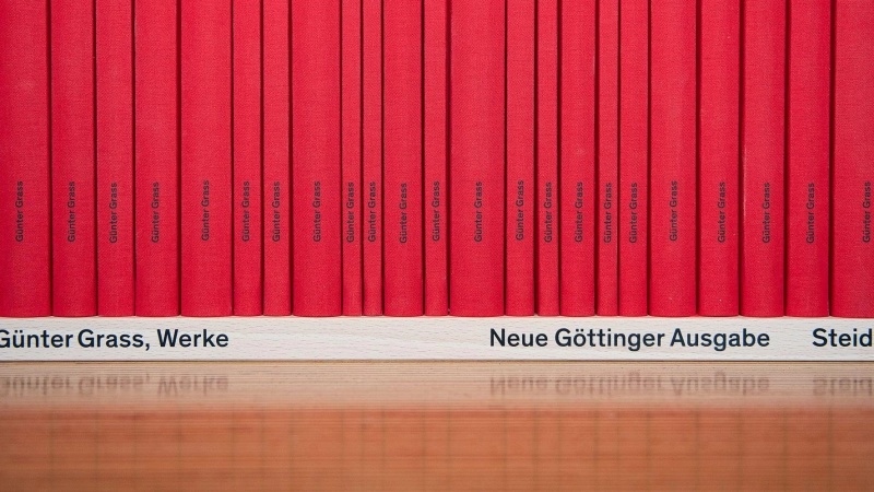 Der Göttinger Steidl-Verlag steckt in einem vorläufigen Insolvenzverfahren. Der Verlag hält die Weltrechte am Werk von Günter Grass. (Archivbild) (Foto: Swen Pförtner/dpa)