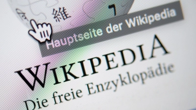 Wikipedia feiert am 15. Januar ihr 25-jähriges Bestehen. (Archivbild) (Foto: Sebastian Gollnow/dpa)