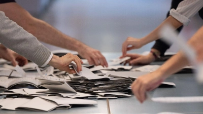 Karlsruhe: Die Bundestagswahl 2021 in Berlin muss teilweise wiederholt werden. (Foto: Sebastian Gollnow/dpa)