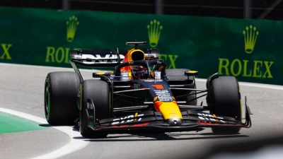 Gewann auch das letzte Sprintrennen der Saison: Max Verstappen. (Foto: Ruano Carneiro/ZUMA Press Wire/dpa)