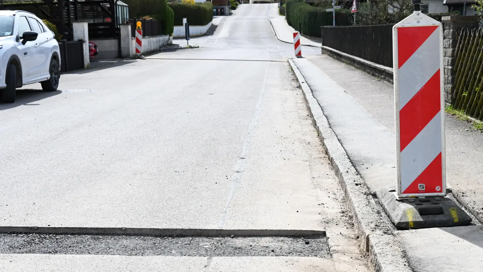 Der Breitbandausbau in Windsbach ist nicht nur mit 3,1 Millionen Euro im Haushalt 2026 spürbar, sondern auch deutlich auf den Straßen. (Foto: Luca Paul)