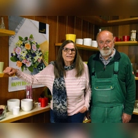 Müssen ihr Geschäft am Uffenheimer Amtsgartenweg aus Altersgründen aufgeben: Barbara und Josef Voit. (Foto: Johannes Zimmermann)