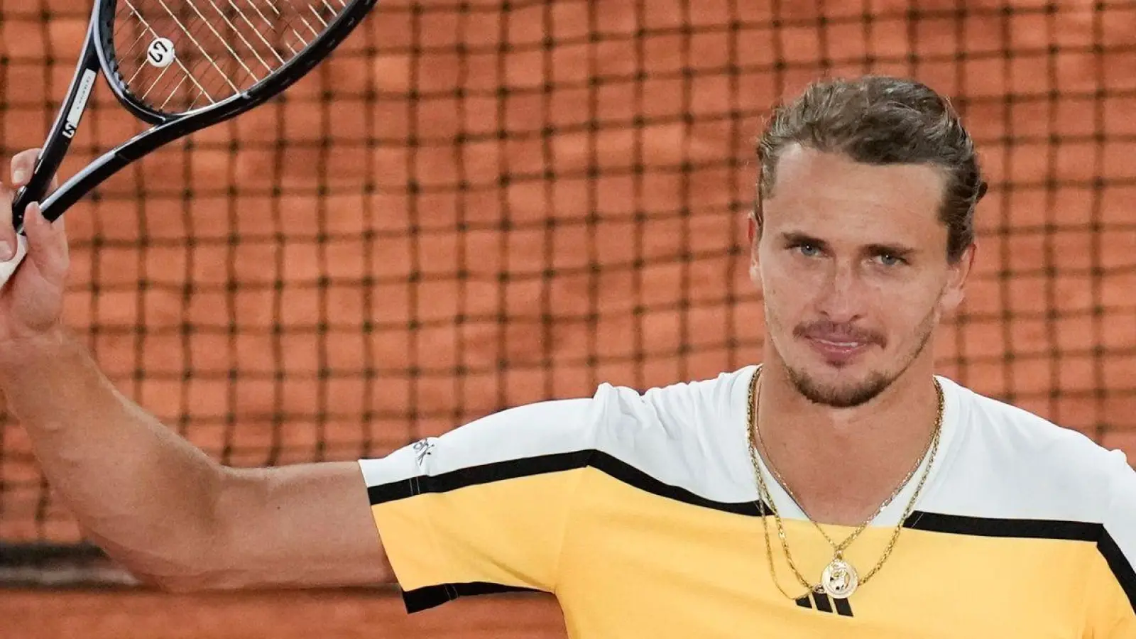 Alexander Zverev will in Paris seinen ersten Grand-Slam-Titel gewinnen. (Foto: Christophe Ena/AP/dpa)